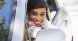 Woman in Car